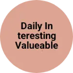 Business logo of Daily interesting valueable items(divi)