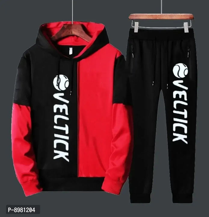 Stylish Fancy Cotton Blend Colourblocked Regular Fit Tracksuit For Men uploaded by Clothing on 4/12/2023