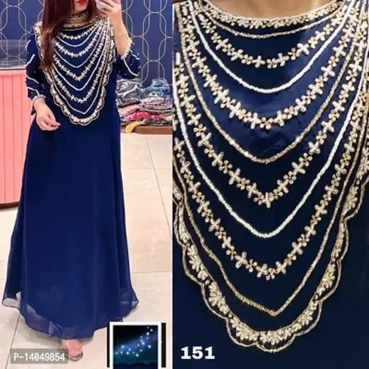 Attractive Georgette zari embroidered work Gowns for Women

Size: 
M
L
XL
2XL

 Color:  Navy Blue

  uploaded by business on 4/12/2023