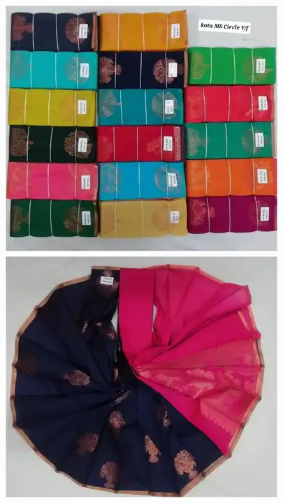 Cotton saree uploaded by Cloth lining petticoat metrial on 4/12/2023