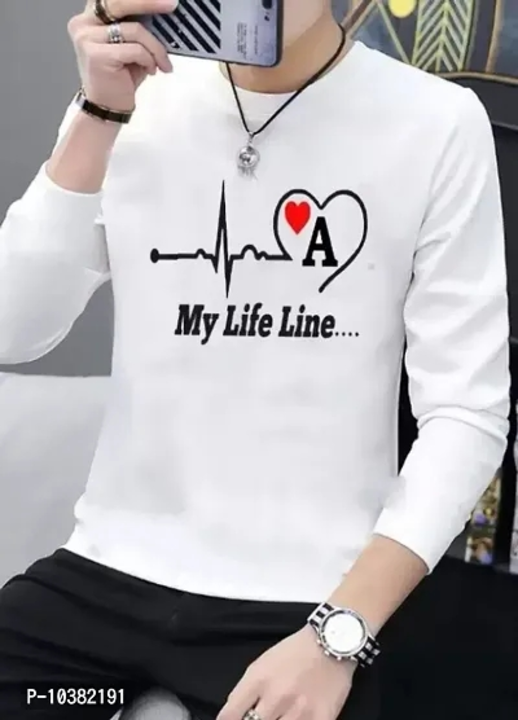 Full Sleeve Round Neck Polyester Printed men Tshirt

Size: 
S
M
L
XL
2XL

 Color:  White

 Fabric:   uploaded by Digital marketing shop on 4/12/2023