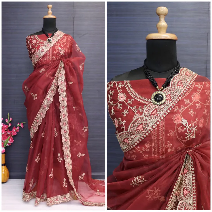 ☘️🛎️🛎️ NEW Launching 🛎️🍀


🥻 Sari Fabric: Premium Organza Silk with Embroidery Codding & Sequin uploaded by Vishal trendz 1011 avadh textile market on 4/12/2023