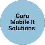 Business logo of Guru mobile it solutions