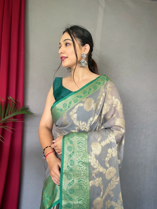 Fancy daily wear saree  uploaded by Aayushi_Saree on 4/12/2023