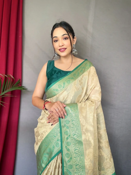 Fancy daily wear saree  uploaded by Aayushi_Saree on 4/12/2023