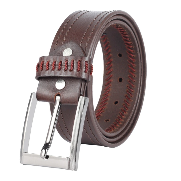 Leather belts with stitches and at very reasonable price  uploaded by Mindworld on 4/12/2023