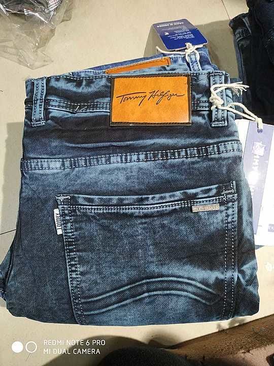 Heavy nitted jeans uploaded by Shree Baba Mohan Ram Garments on 5/14/2020