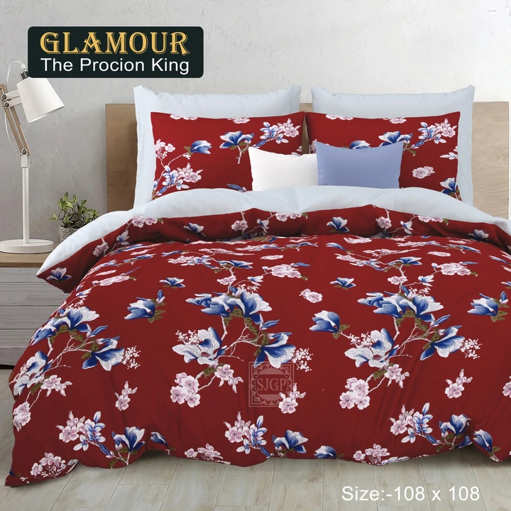 Premium king size bedsheets 108*108 inch uploaded by COPPVILLA - The art and craft store on 4/12/2023