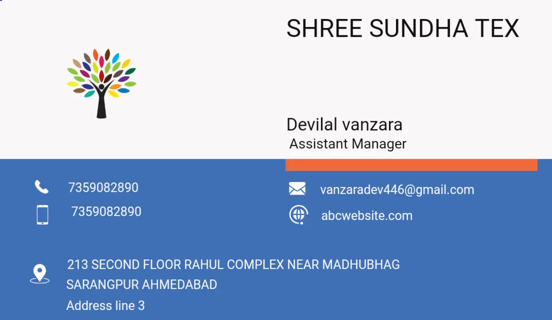 Post image SHREE SUNDHA TEX has updated their profile picture.