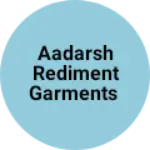Business logo of Aadarsh rediment garments