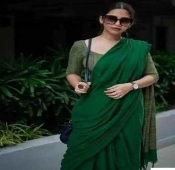 Khadi cotton handloom saree uploaded by Roy sharee center on 4/12/2023