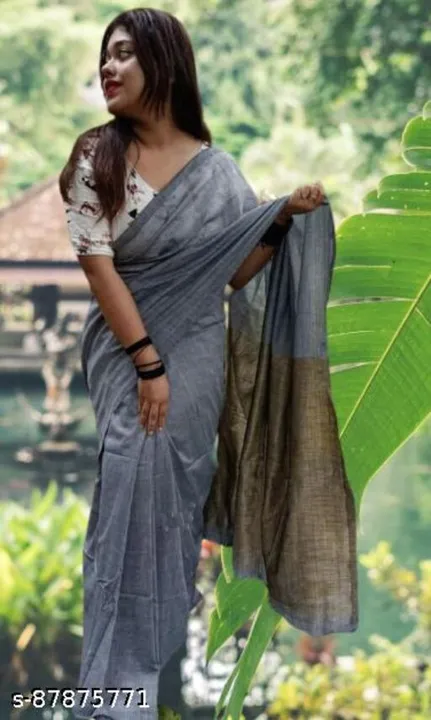 Khadi cotton handloom saree uploaded by Roy sharee center on 4/12/2023