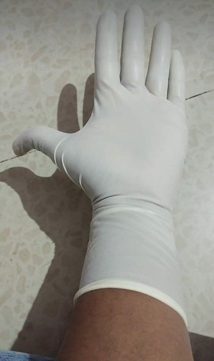 Latex gloves. 1Box=100pcs uploaded by Grow up on 7/11/2020