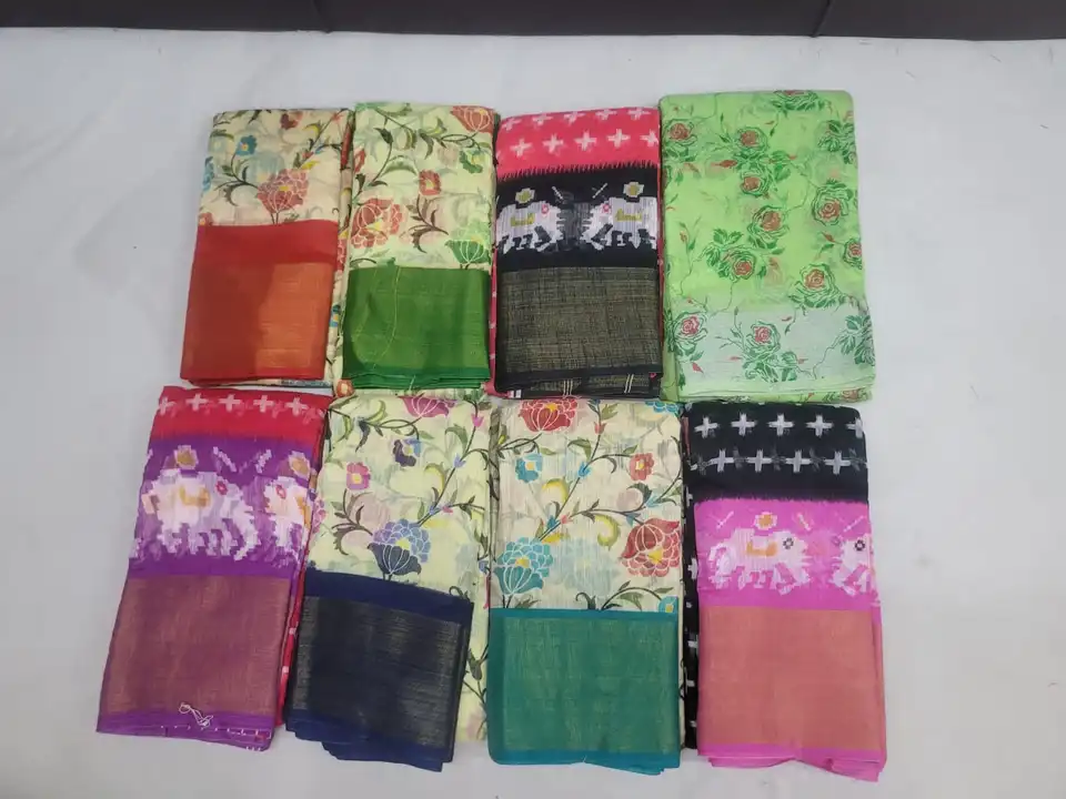 Cotton sarees uploaded by Shree bhole sarees on 4/12/2023