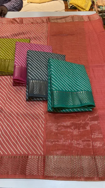 Russian silks uploaded by Dasharath Ghosh Handlooms Pvt. Ltd. on 4/12/2023