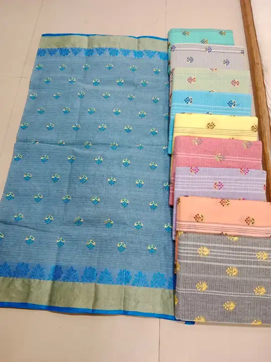 Tant embroidery  uploaded by Dasharath Ghosh Handlooms Pvt. Ltd. on 4/12/2023