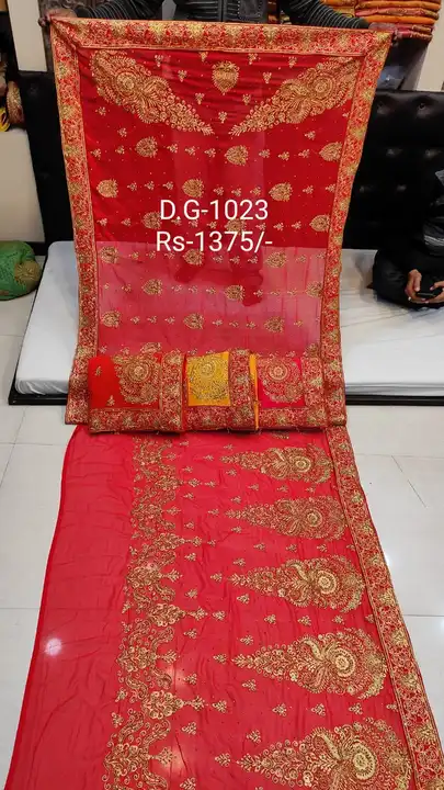 Jhalak saree uploaded by Dasharath Ghosh Handlooms Pvt. Ltd. on 4/12/2023