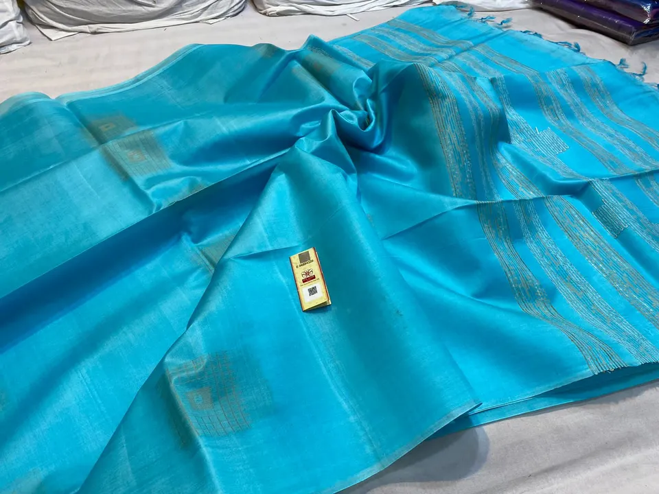 Kota silk dovi pattern saree uploaded by business on 4/12/2023