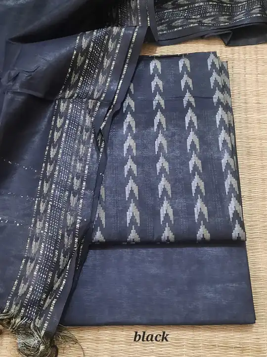 Katan silk dovi pattern suits  uploaded by Aafaque Handloom on 4/12/2023