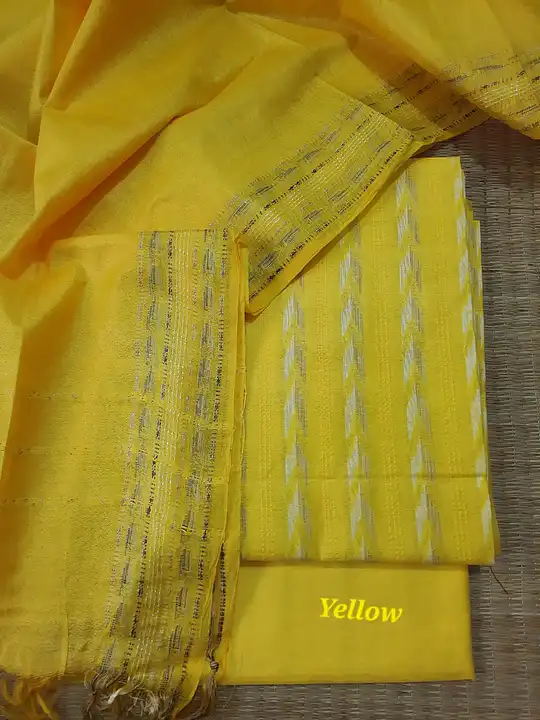 Katan silk dovi pattern suits  uploaded by Aafaque Handloom on 4/12/2023