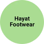 Business logo of Hayat footwear