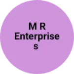 Business logo of M R Enterprises