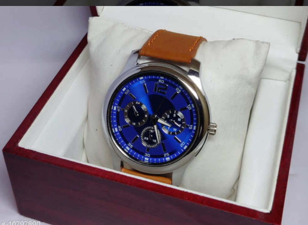 Mens watch uploaded by business on 3/4/2021
