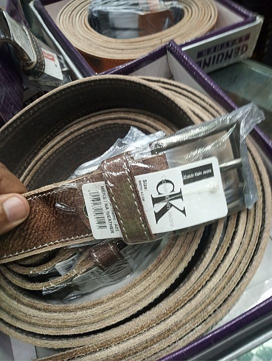 Genuine Leather Belts uploaded by The Next Store on 5/14/2020
