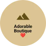 Business logo of Adorable boutique ❤️