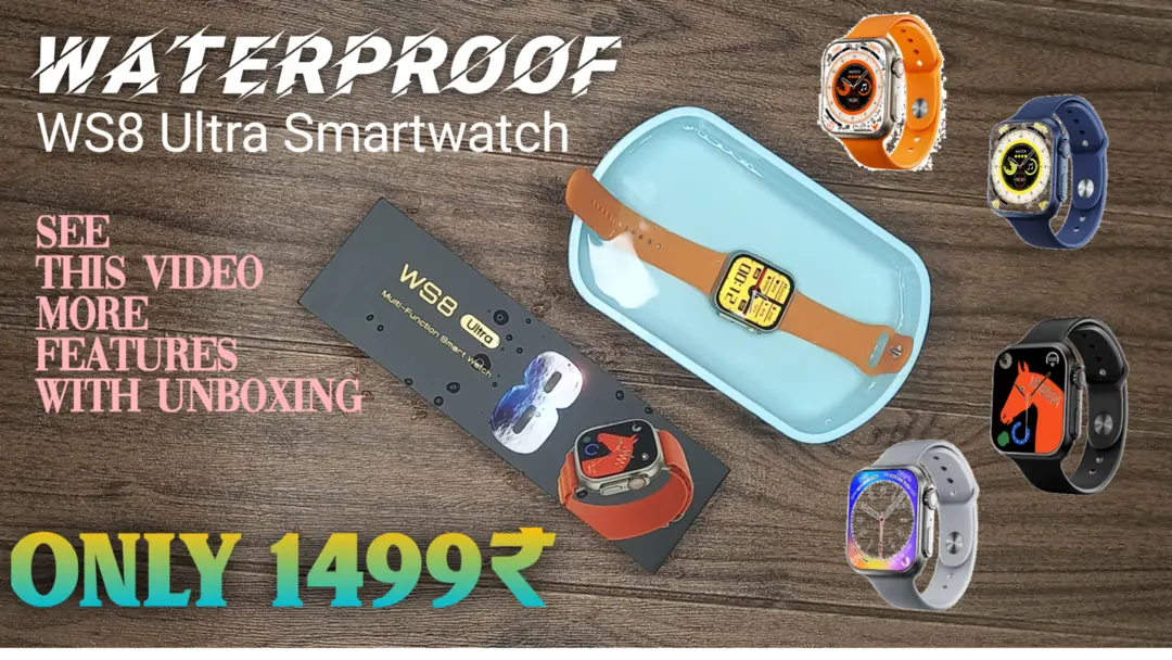 WS8 ULTRA SMARTWATCH uploaded by business on 4/12/2023
