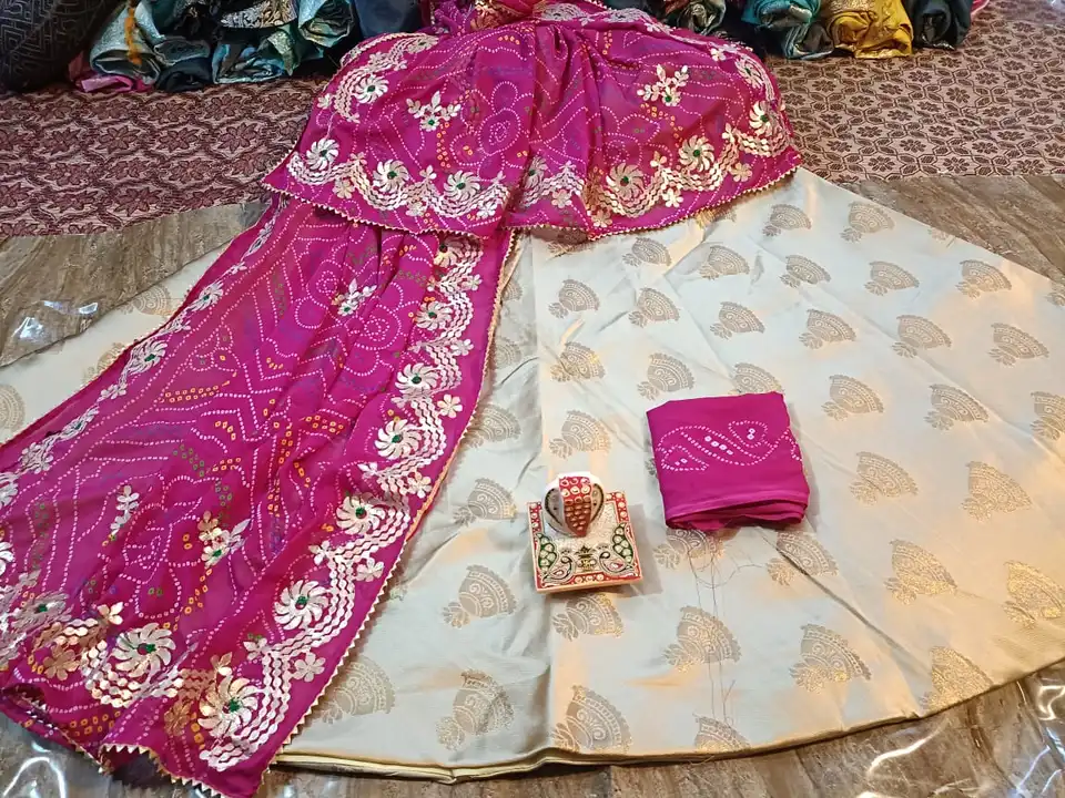 🤗🤗😍🥰 *New Launch*❤️🥰😍

💁‍♂️💁‍♂️💁‍♂️ *New Brocade Banarsi Lahenga set* 😂😂😂

😍😍😍😍 *Bes uploaded by Gotapatti manufacturer on 4/13/2023