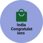 Business logo of India congratulations