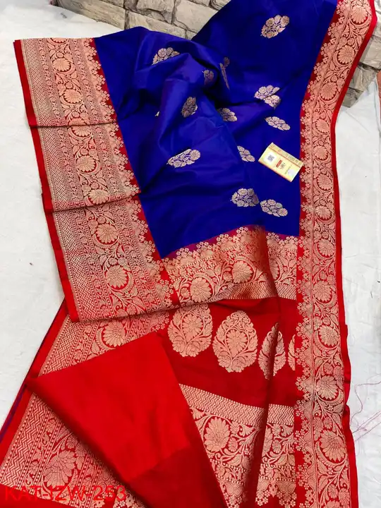 Pure katan Banarasi uploaded by Bisnupur silk Manufacturer on 4/13/2023