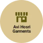 Business logo of Avi hosri garments