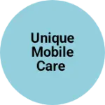 Business logo of Unique mobile care