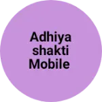 Business logo of adhiyashakti mobile