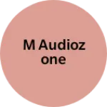 Business logo of M audiozone