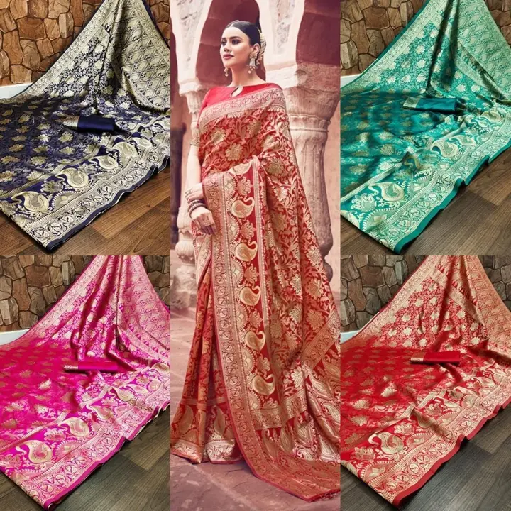 Pure silk saree  uploaded by RV FASHION on 4/13/2023