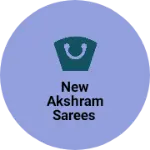 Business logo of New akshram sarees