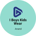 Business logo of I boys kids wear