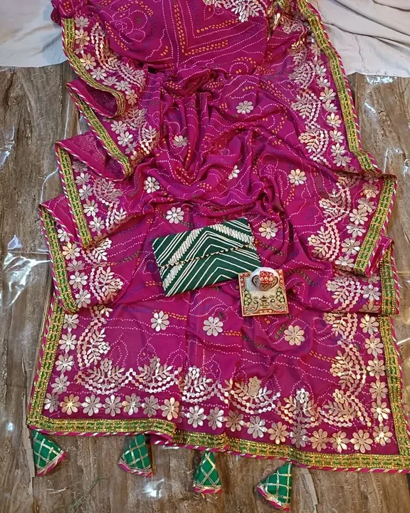 Raniyal moss febric saree uploaded by All in one saree bazzar on 4/13/2023