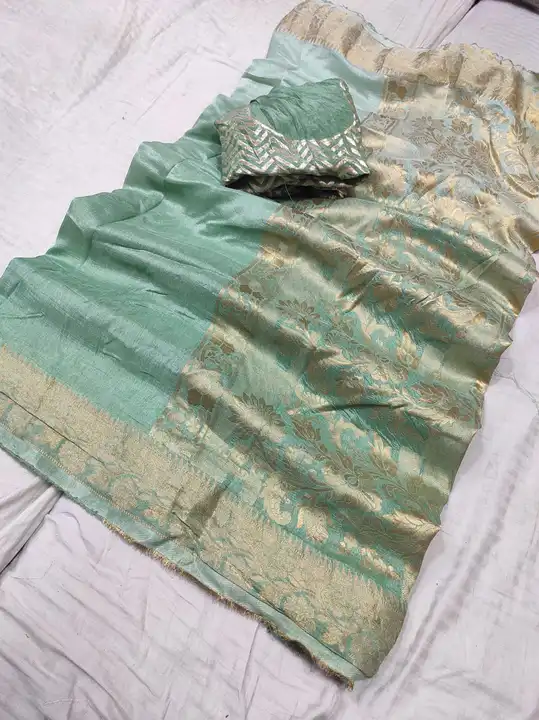 Dola silk Saree  uploaded by Mayra creations on 4/13/2023