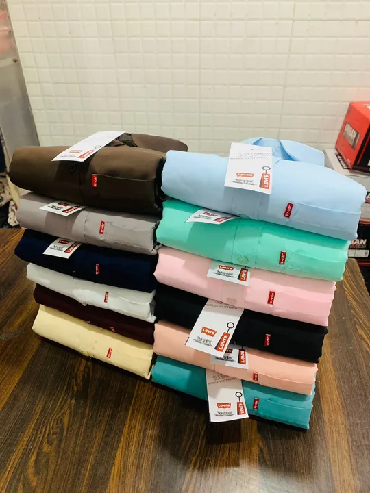 Men's Plain Shirts  uploaded by Jai Mata Di Garments on 4/13/2023
