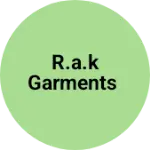 Business logo of R.A.K garments