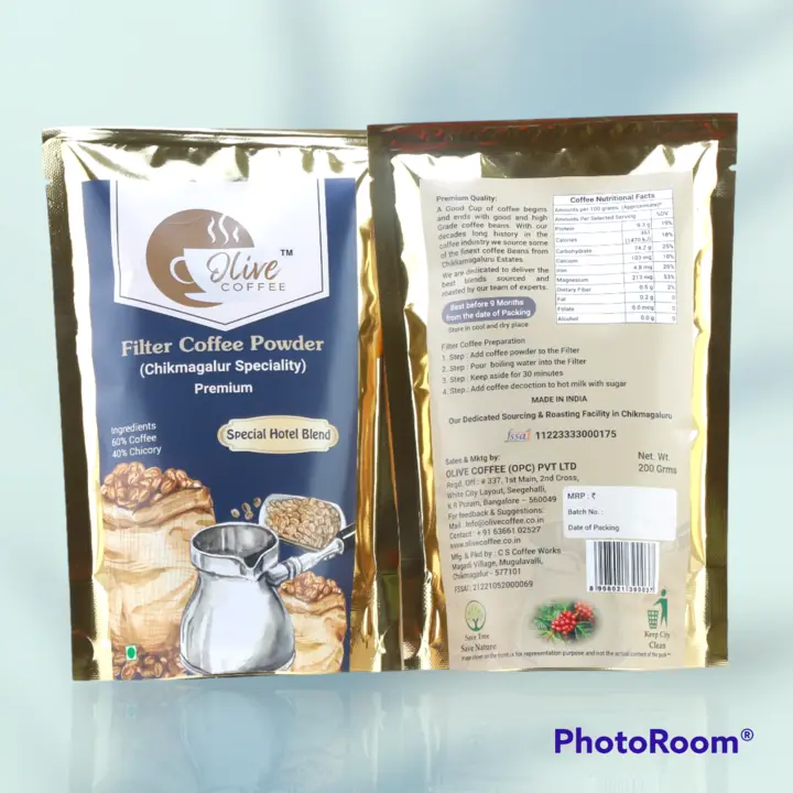 Filter Coffee Powder - 200g uploaded by Olive coffee OPC Private Limited on 4/13/2023