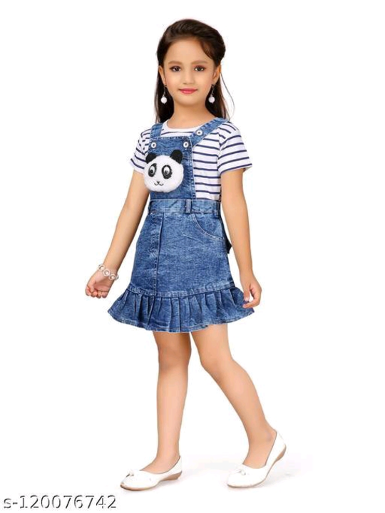 GIRLS DUNGAREES uploaded by LITTLEMAMA  on 4/13/2023