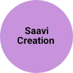 Business logo of Saavi creation