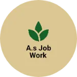 Business logo of A.s job work