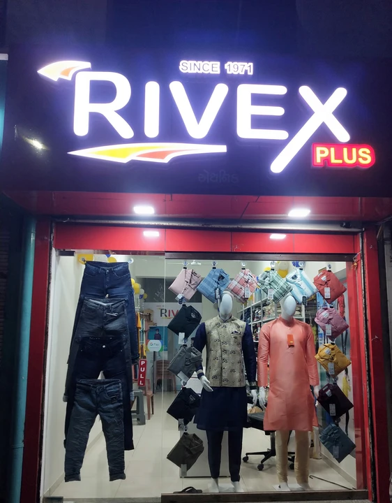 Shop Store Images of RIVEX plus men's ethnic 