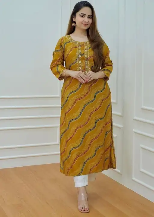 *New arrival ❤️*

Beautiful straight kurti with front silt in reyon fabric pant*

*Product- kurti wi uploaded by Mahipal Singh on 4/13/2023